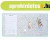 Iratrendez� A4, 7,5cm,lapraszerelt, Bluering� Smart t�rkiz