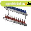 UPONOR Vario 10 k�r�s C10 inox szelepes oszt�-gy�jt� �raml�s
