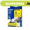 Brother TZE-621 lamin�lt P-touch szalag (9mm) Black on Yello