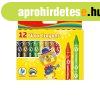 Zs�rkr�ta k�szlet 11x100 mm 12 db/bliszter Keyroad Wax Crayo