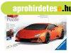 Ravensburger Puzzle 3D 108 db - Lamborghini Huracan narancs