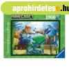 Ravensburger Puzzle 1000 db - Minecraft Mosaic