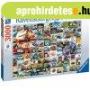 Ravensburger VW Bully pillanatok 3000 darabos puzzle