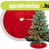 Kar�csonyfa al�t�t piros - 90cm