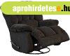 Forg� fotel - hint�ztathat� k�zikaros TV fotel csokol�d�barn