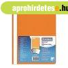 Gyorsf�z�, PP, A4, DONAU, narancss�rga