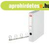 Gy�r�s k�nyv, 4 gy�r�, D alak�, 60 mm, A4 maxi, PP, ESSELTE 