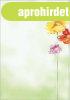 El�nyomott pap�r, A4, 90g, SIGEL "Spring Flowers"