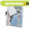 Klipp mappa A4, 60lap Durable Euroclip feh�r