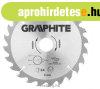 GRAPHITE k�rf�r�szlap 185x30 x 3,2/2,2 Z24 57H662 (3 db sz�k