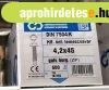 Hatlapf. �nf�r� lemezcsavar 4.2x45 / 500 db ITH