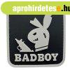 WARAGOD Tapasz 3D Bad Boy with Gun fekete 7.7x6.9cm