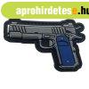 WARAGOD FELVARR� 3D GUN PVC PATCH