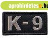 WARAGOD FELVARR� Embroidery K-9 Patch Black and Gray