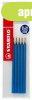 Tollbet�t Stabilo Marathon 0,4 mm, k�k 5 db/csomag