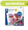 Olajpasztell kr�ta, STAEDTLER� "2420 M", 6 k�l�nb�