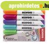 T�bla- �s flipchart marker k�szlet, 3-5 mm, v�gott, KORES &q
