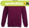 Fruit of the Loom 62-202 kereknyak� pul�ver BURGUNDY S-XXL