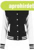 Urban Classics Ladies 2-tone College Sweatjacket blk/wht