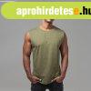 Urban Classics Open Edge Sleeveless Tee olive