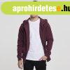 Pul�ver Urban Classics Basic Zip Hoody cherry