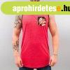 Just Rhyse Flower Tank Top Red Melange