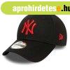 sapka New Era 9FORTY Essential NY Yankees Black Red Adjustab