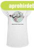 Mr. Tee Ladies Flowers Unite Tee white