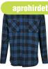 Urban Classics Checked Flanell Shirt blue/black
