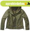 Brandit Windbreaker Frontzip n�i viharkab�t, olivaz�ld