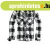 Brandit kock�s hossz� ujj� ing, feh�r/fekete
