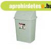 Szemetes kuka billen fedllel manyag 9 literes szrke UP11