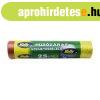 Szemeteszs�k z�r�szalagos 25 liter 15 db/tekercs Kelly_s�rga