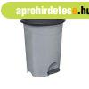 Szemetes kuka pedlos manyag 12 literes szrke UP126