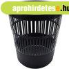 Pap�rkos�r 16l, m�anyag r�csos 315x305mm, Bluering� fekete