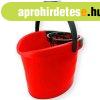 Felmos� v�d�r 18 literes ov�lis csavar� kos�rral piros Bonus