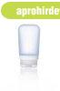humangear GoToob+ szilikon utaz� palack / tart�ly 74 ml k�k