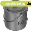 Fox Outdoor Faz�k fed�vel, kb. 1,1 L, tit�nium