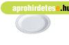 Waca melamin lapos t�ny�r 23,5 cm �tm�r�j� feh�r