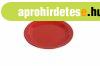 Waca melamin lapos t�ny�r 23,5 cm �tm�r�j� piros