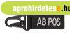 WARAGOD karabiner AB+ positive v�rcsoport jelz�ssel, fekete 