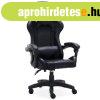 Gamer �s irodai sz�k, Remus, 66x125x62 cm, fekete