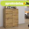 Shannan 2D2S fi�kos szekr�ny, 70x97x40 cm, t�lgy