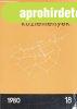 Er�terv k�zlem�nyek 18. (1980) - Kordis J�zsef (szerk.)