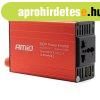 Amio Transzform�tor 12-220V 300/600W 2xUSB