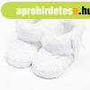 Baba t�li csipke csizma New Baby 0-3 h feh�r