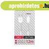 Adatk�bel USB / Lightning (feh�r, 1,2 m) | Swissten