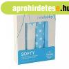 Pamut tetra pelenka New Baby Softy nyomtatott mint�val 70 x 