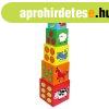 Fa oktat�si piramisa kock�k gyerekeknek Viga