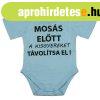 R�vid ujj� baba body "Mos�s el�tt a kisgyereket t�vol�t